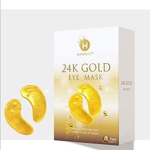 Eye Mask, 24K Gold Eye Treatment Mask 14 pairs